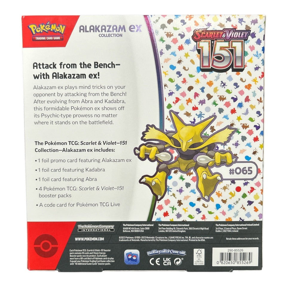 Pokémon TCG - 151 Alakazam Collection Box
