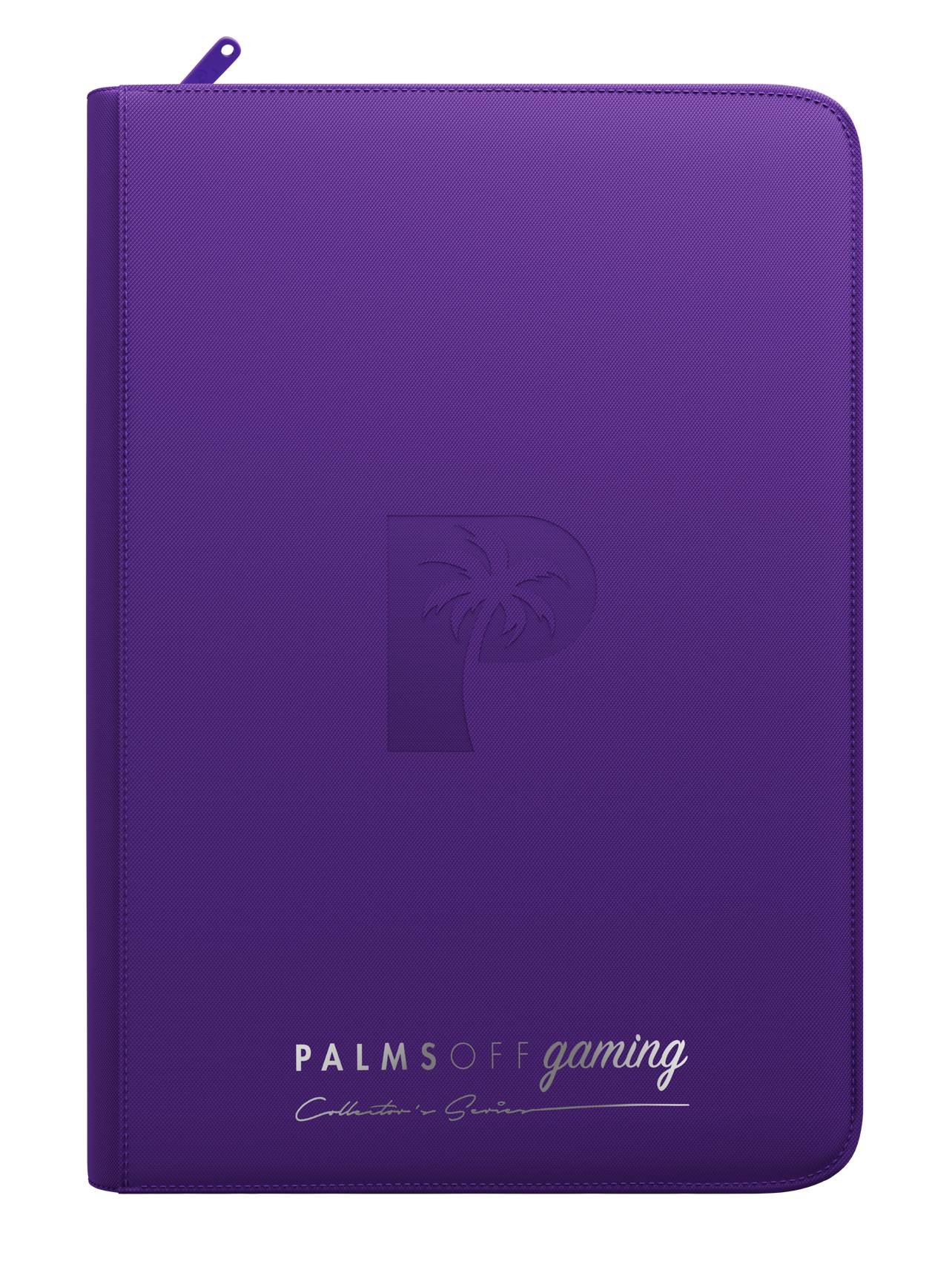 Top Loader 9 Pocket Zip Binder - Purple | Palms Off Gaming