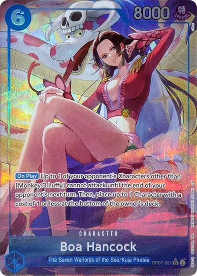 Boa Hancock (Seven Warlords of the Sea Binder Set) (Alternate Art) - OP07-051