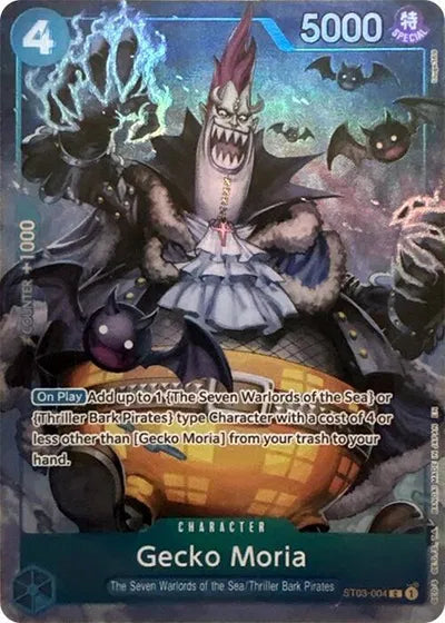 Gecko Moria (Seven Warlords of the Sea Binder Set) - ST03-004