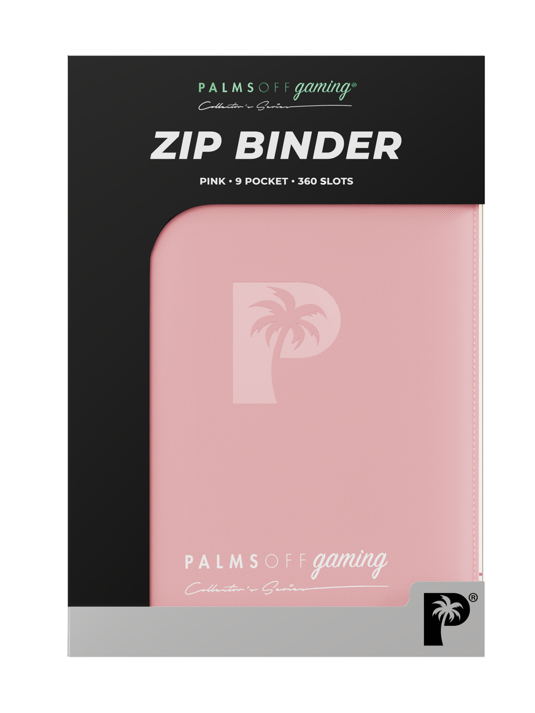 Collector’s Series 9 Pocket Zip Binder - Pink | Palms Off Gaming