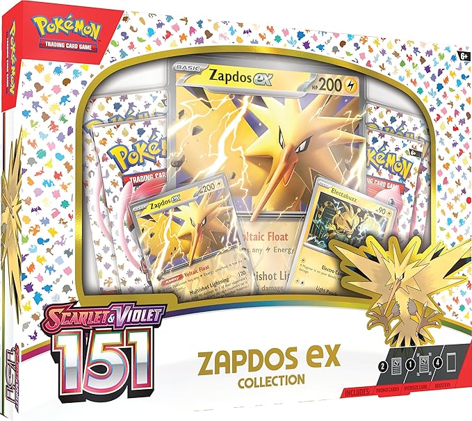 Pokémon TCG - 151 Zapdos ex Collection Box