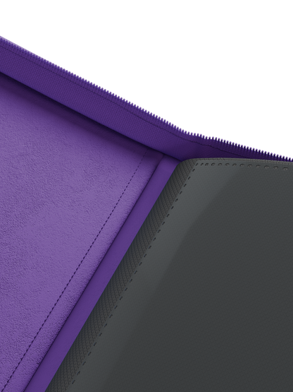 Top Loader 9 Pocket Zip Binder - Purple | Palms Off Gaming