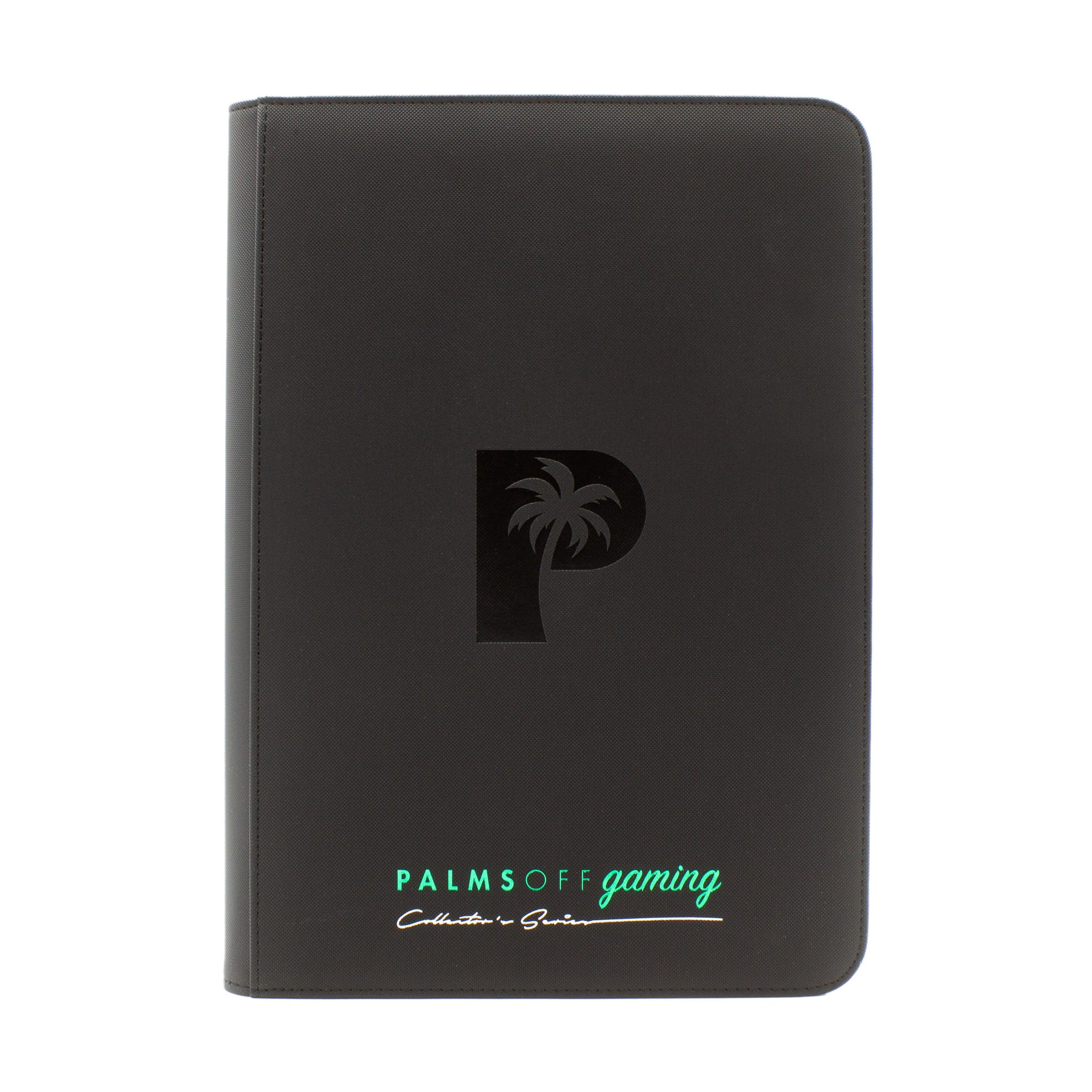Collector’s Series 9 Pocket Zip Binder - Black | Palms Off Gaming