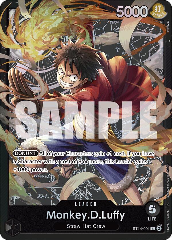 Monkey.D.Luffy (001) - ST14-001