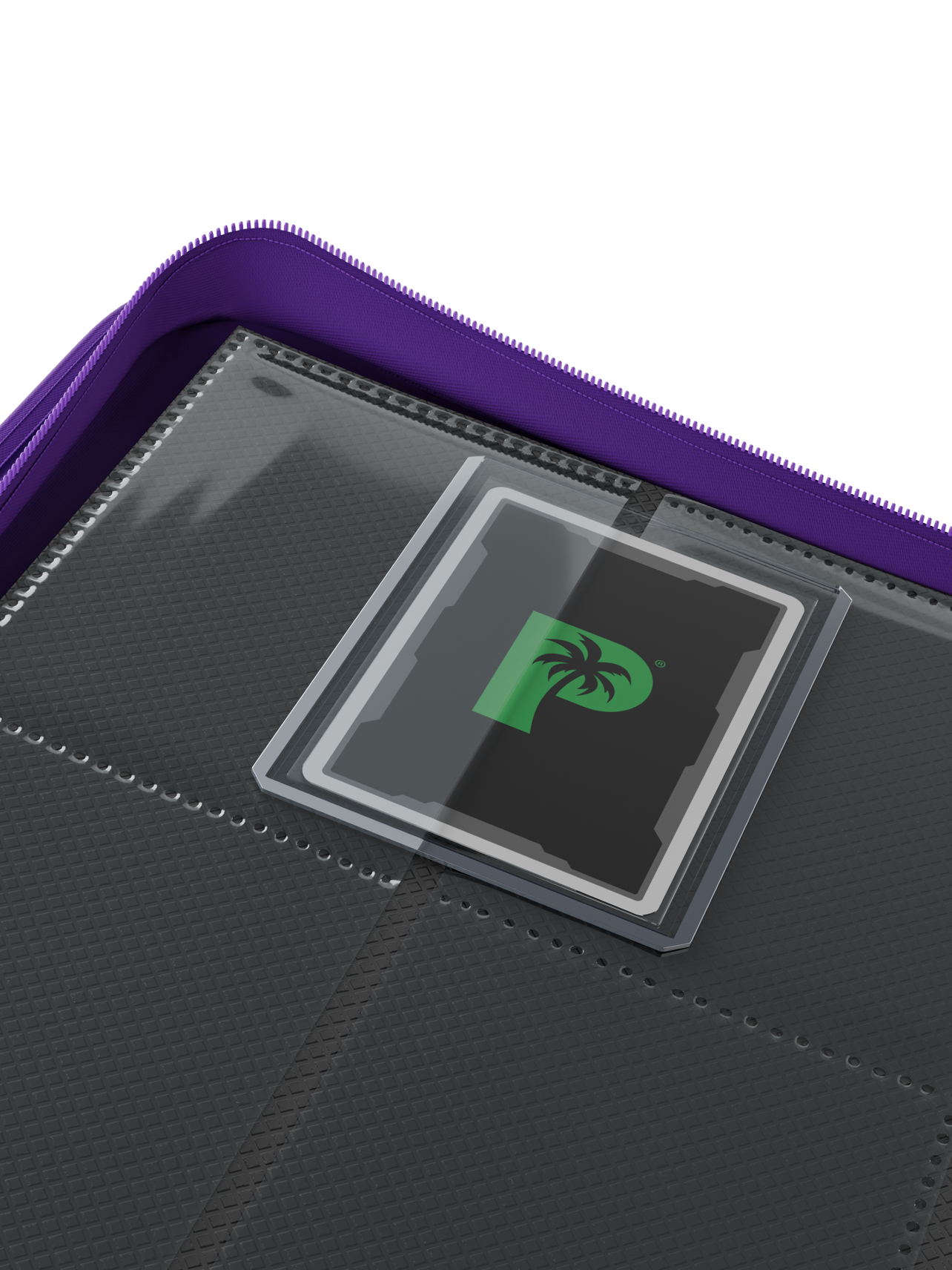 Top Loader 9 Pocket Zip Binder - Purple | Palms Off Gaming