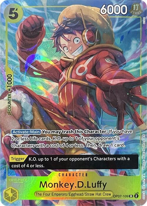 Monkey.D.Luffy (Illustration Box Vol.3) - OP07-109