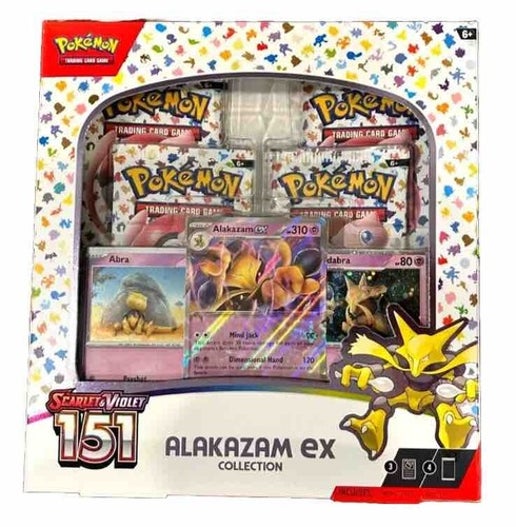 Pokémon TCG - 151 Alakazam Collection Box