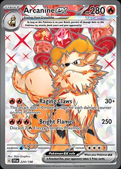 Arcanine ex 224/198