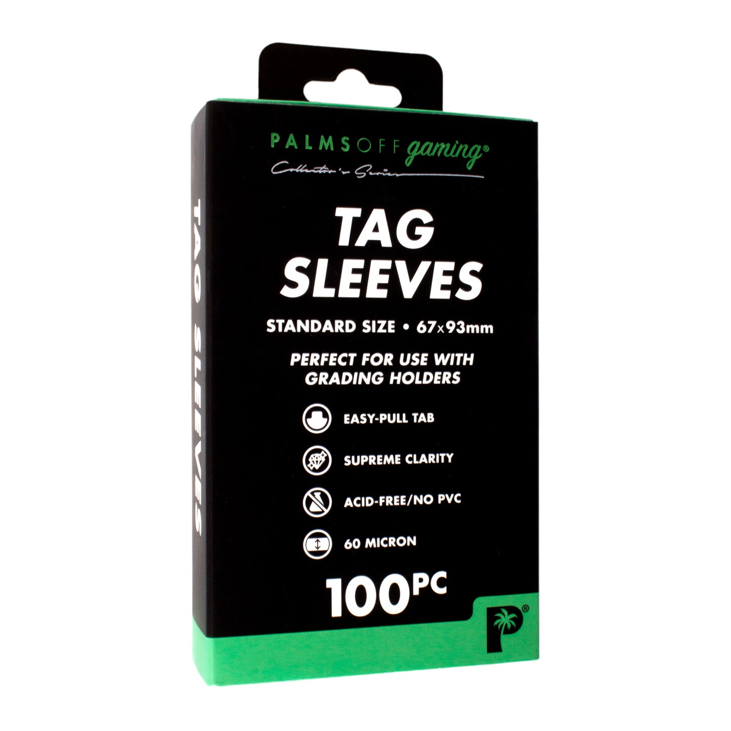 Tag Sleeves - 100pc | Palms Off Gaming