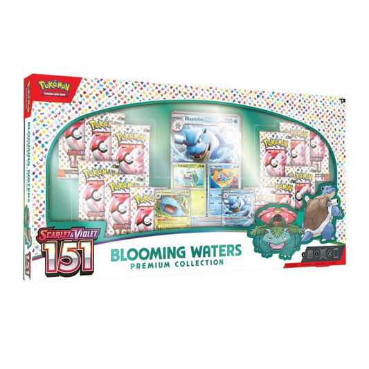 Scarlet & Violet 151 Blooming Waters Premium Collection (OPENED LIVE)