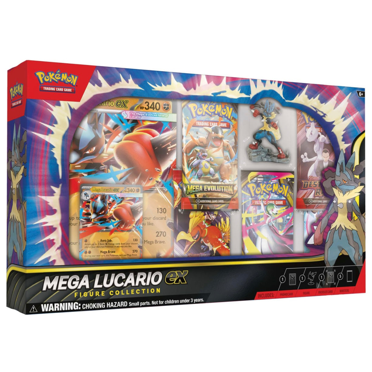 Mega Lucario ex Figure Collection Box (OPENED LIVE)