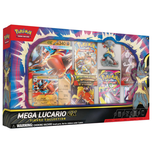 Mega Lucario ex Figure Collection Box (OPENED LIVE)