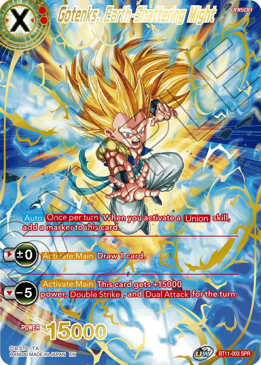 Gotenks, Earth-Shattering Might [SPR] BT11-003