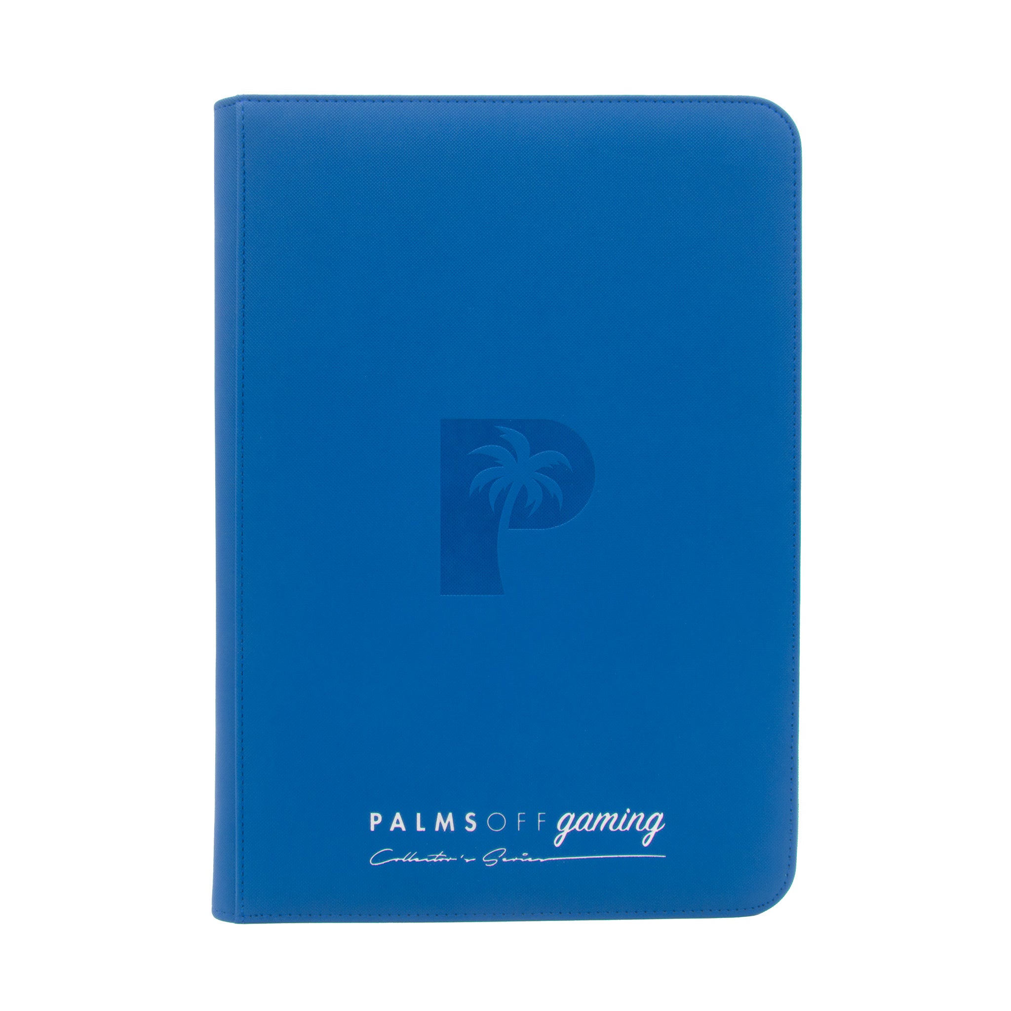 Collector’s Series 9 Pocket Zip Binder - Blue | Palms Off Gaming