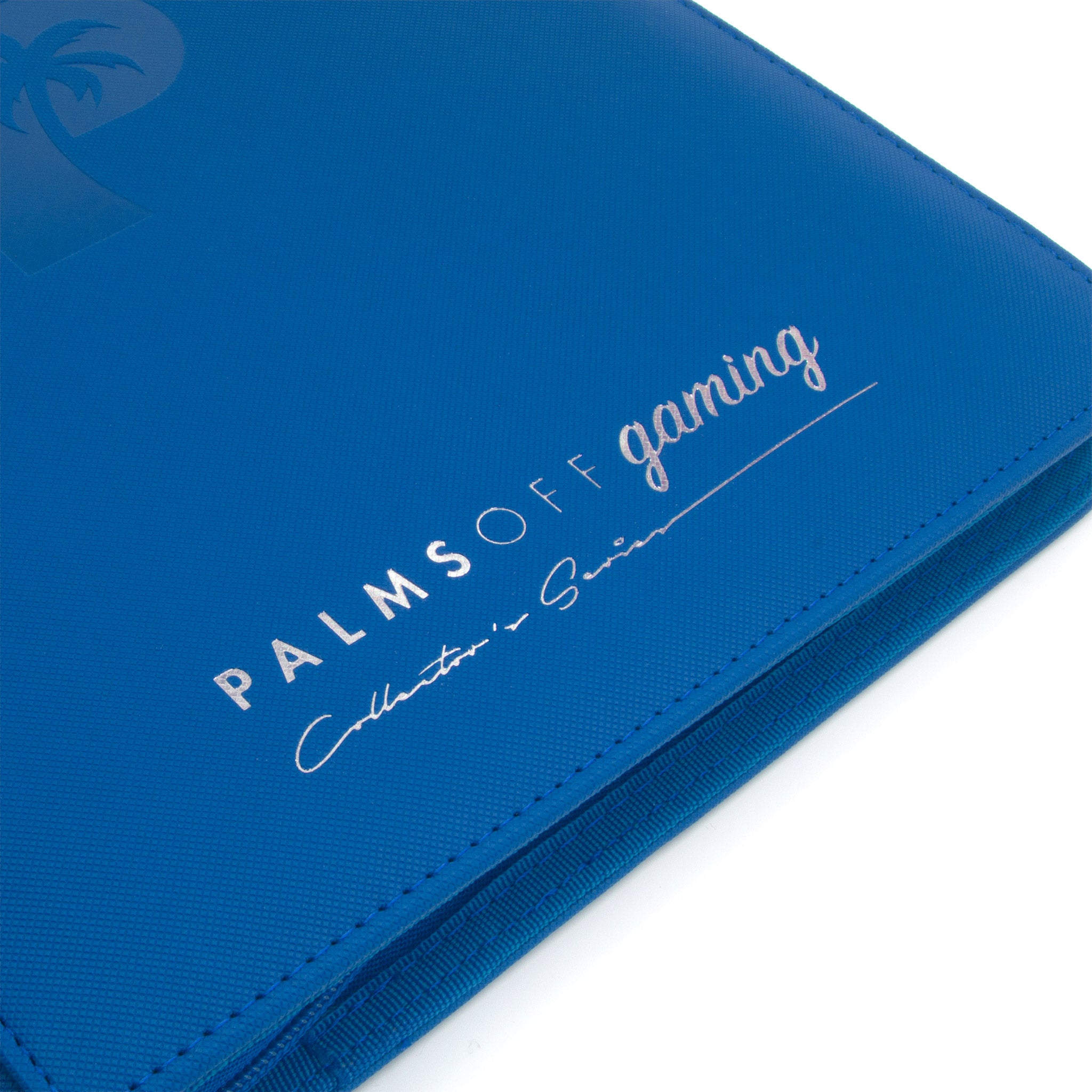 Collector’s Series 9 Pocket Zip Binder - Blue | Palms Off Gaming