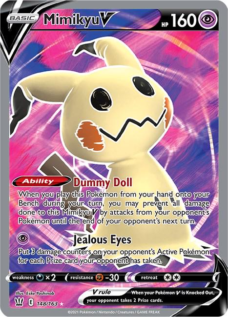 Mimikyu V (Full Art) 148/163