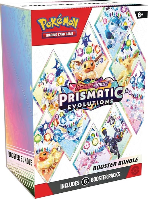 Pokemon TCG - Scarlet & Violet Prismatic Evolutions Booster Bundle