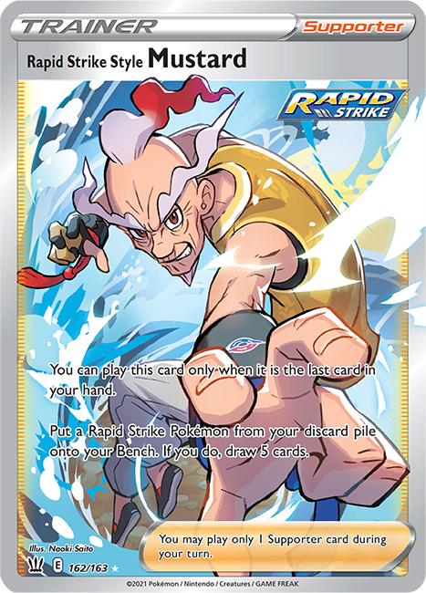 Rapid Strike Style Mustard (Full Art) 162/163