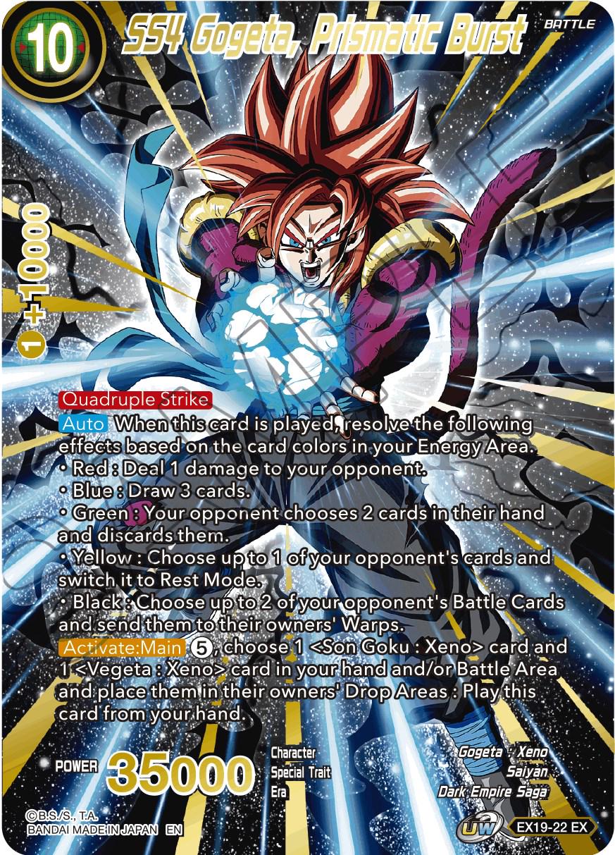 SS4 Gogeta, Prismatic Burst EX19-22