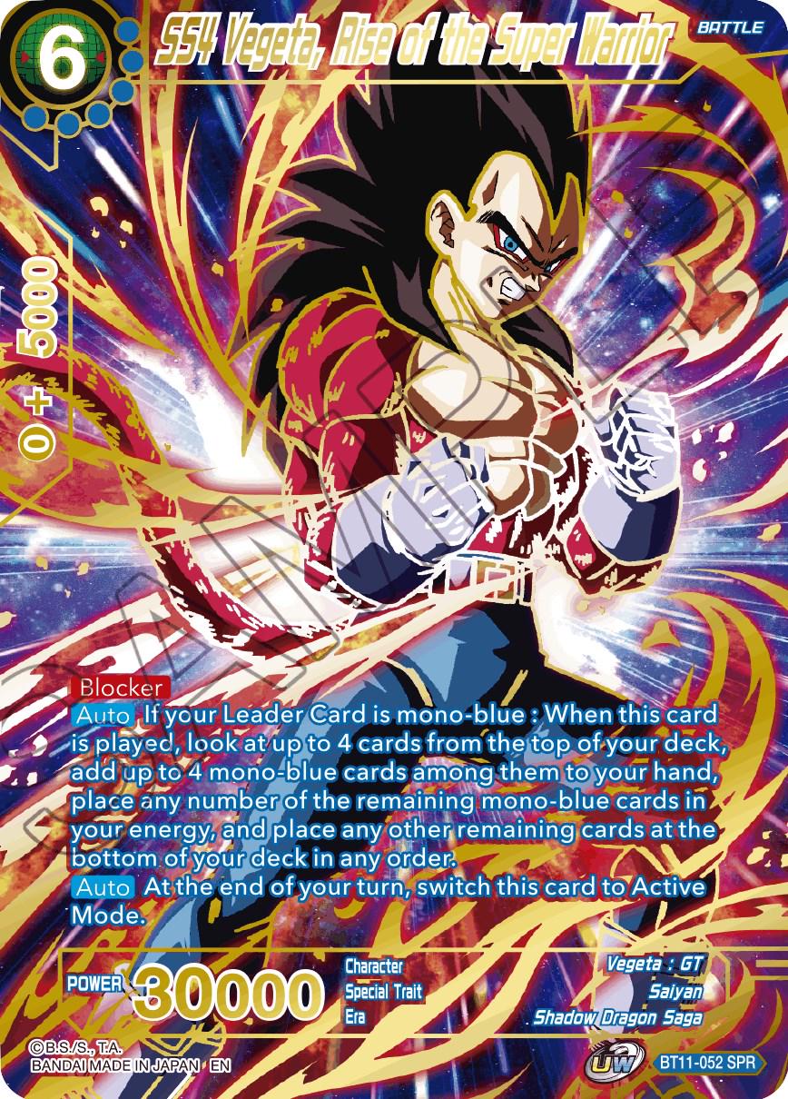 SS4 Vegeta, Rise of the Super Warrior [SPR] BT11-052