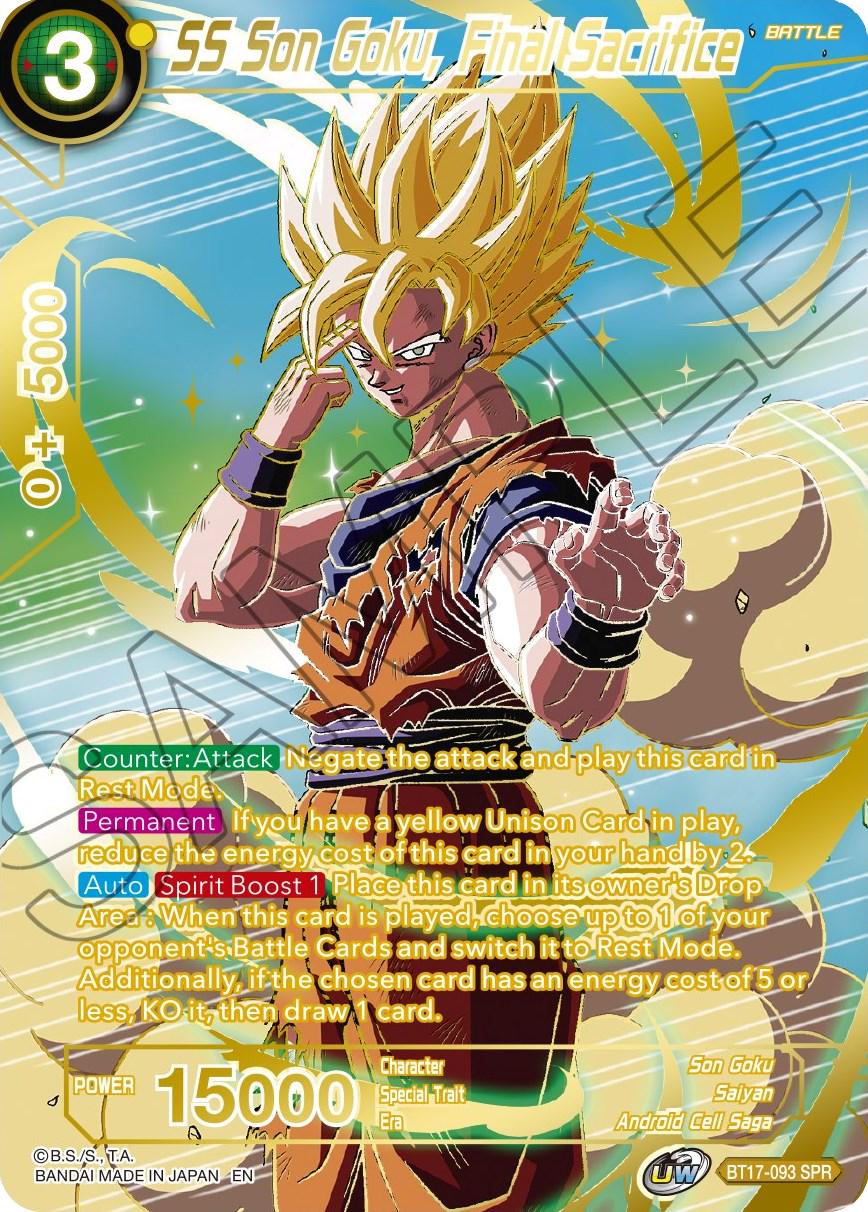 SS Son Goku, Final Sacrifice [SPR] BT17-093