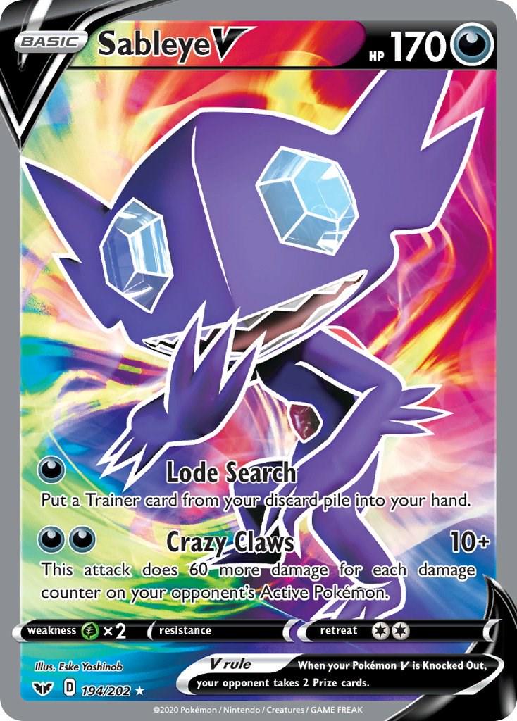 Sableye V (Full Art) 194/202