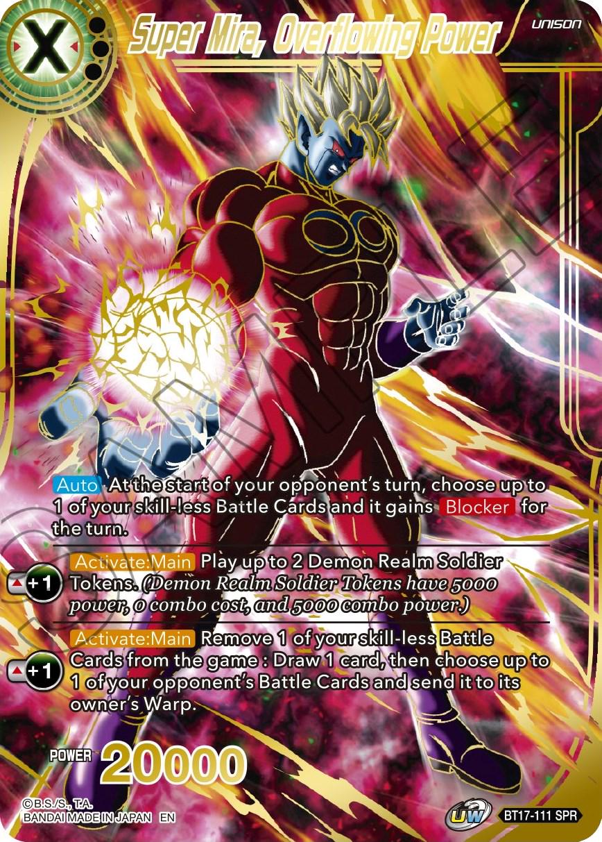 Super Mira, Overflowing Power [SPR] BT17-111