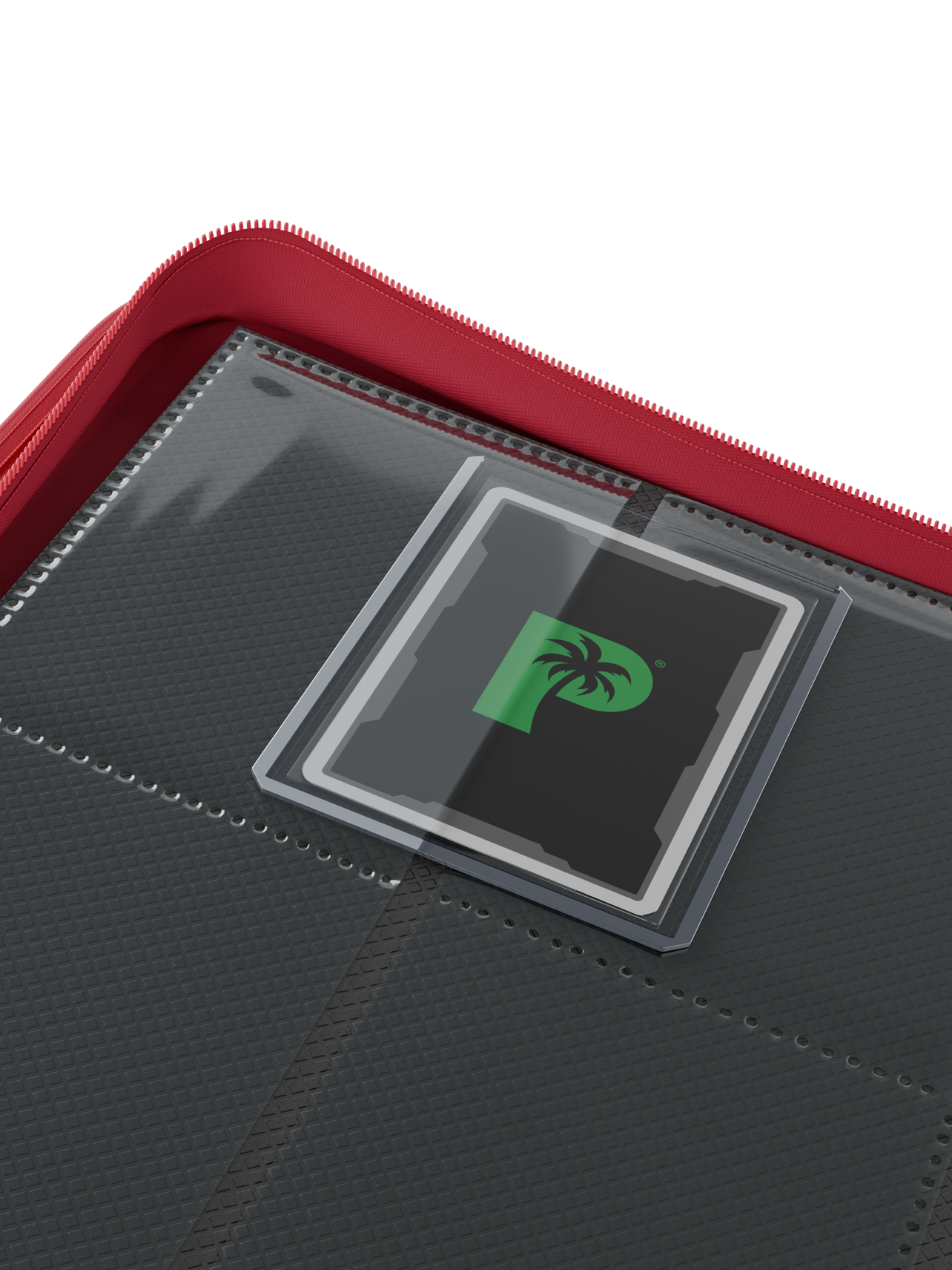 Top Loader 9 Pocket Zip Binder - Red | Palms Off Gaming