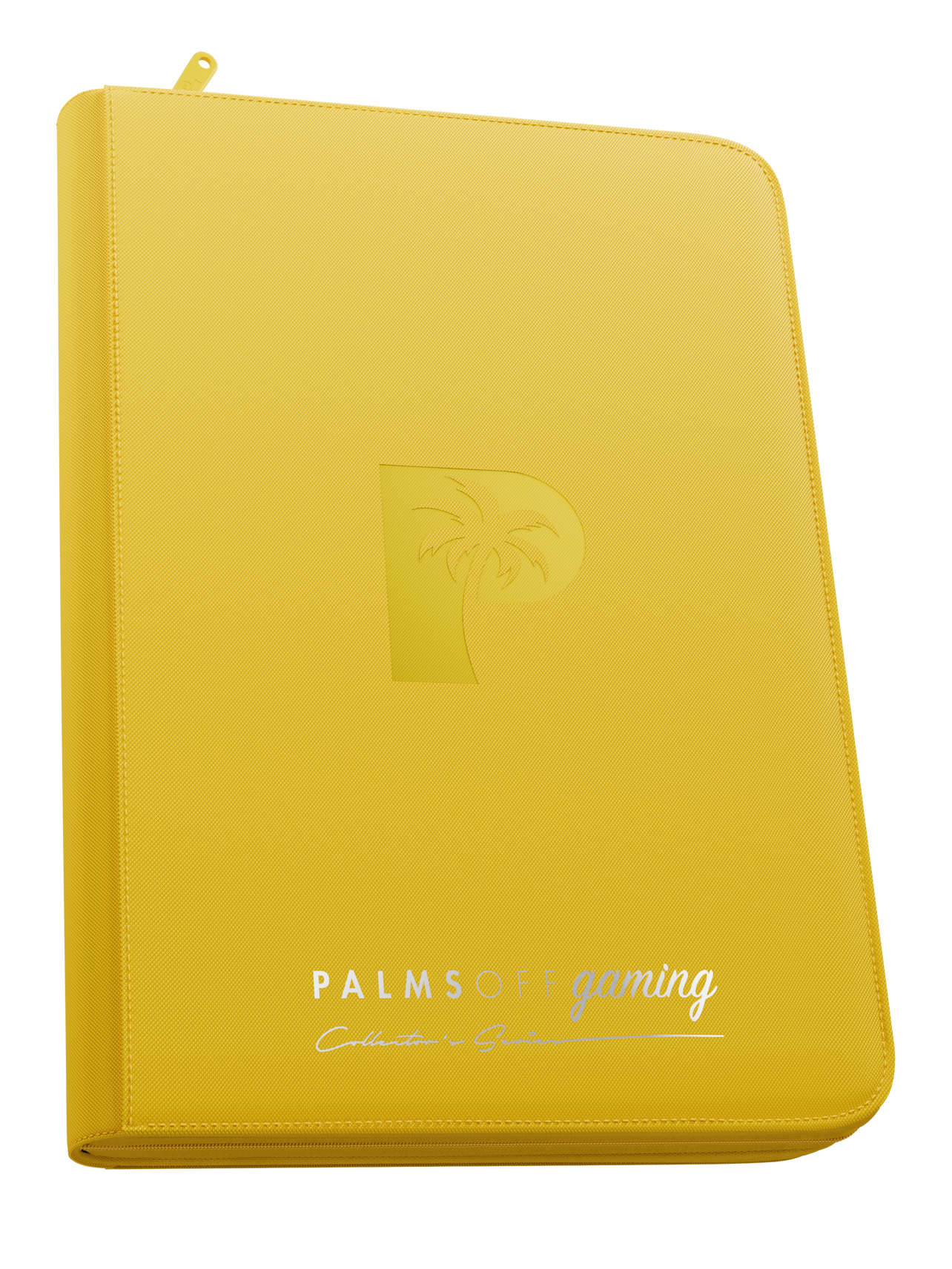 Top Loader 9 Pocket Zip Binder - Yellow | Palms Off Gaming