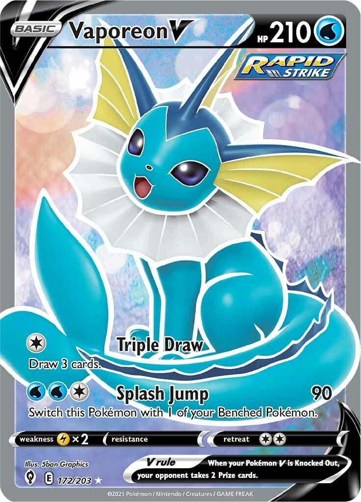 Vaporeon V (Full Art) 172/203