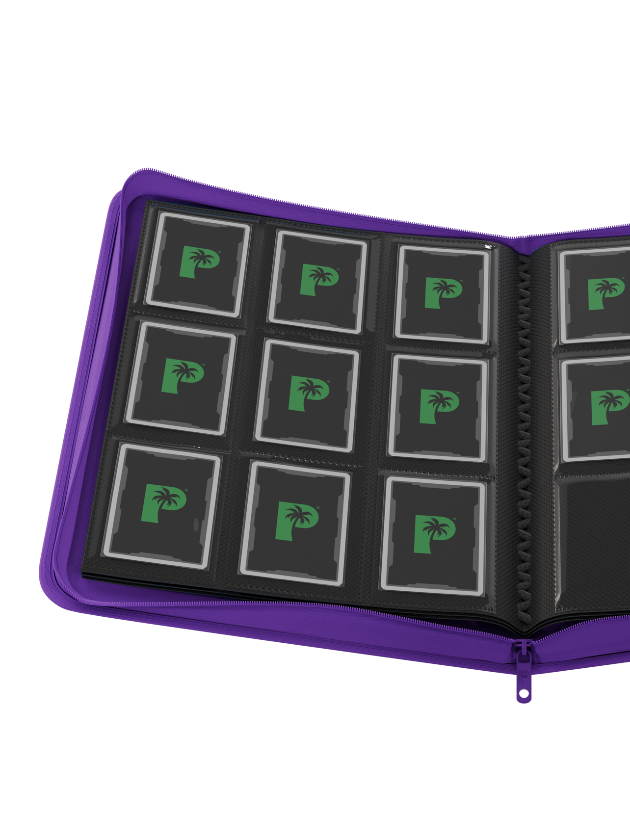 Collector’s Series 9 Pocket Zip Binder - Purple | Palms Off Gaming