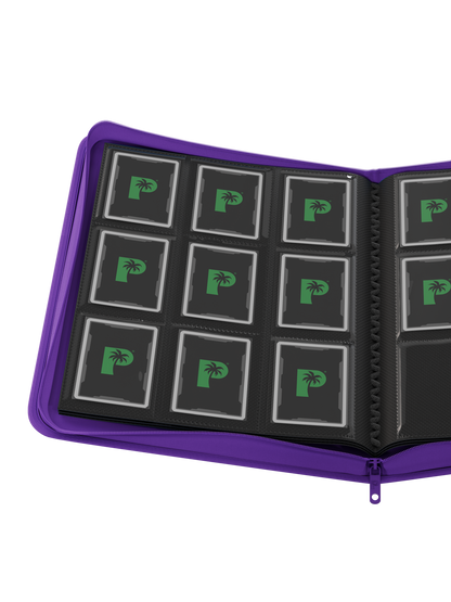 Collector’s Series 9 Pocket Zip Binder - Purple | Palms Off Gaming