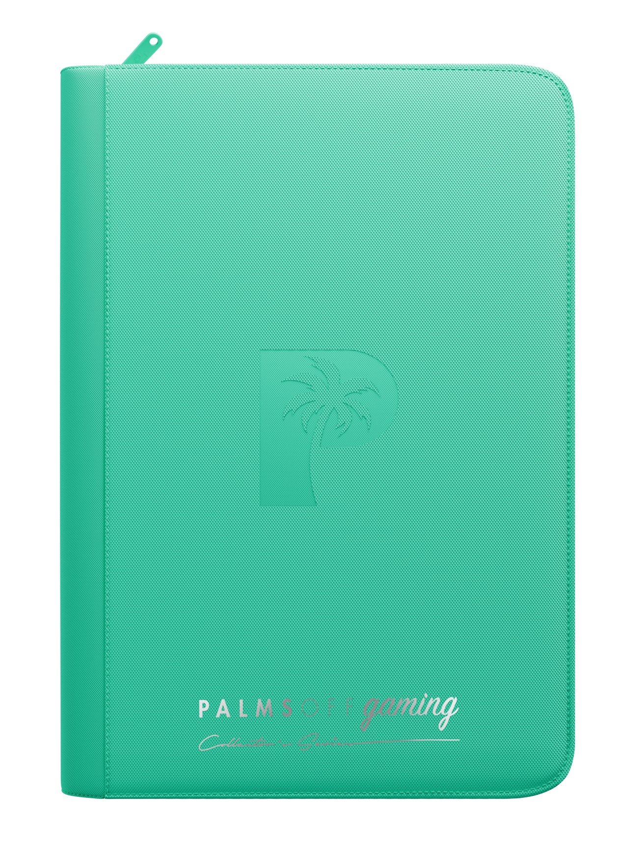 Top Loader 9 Pocket Zip Binder - Turquoise | Palms Off Gaming