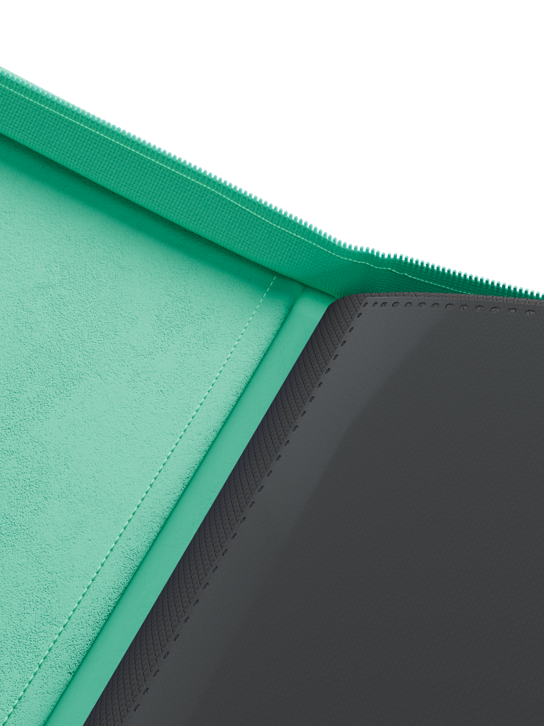 Top Loader 9 Pocket Zip Binder - Turquoise | Palms Off Gaming