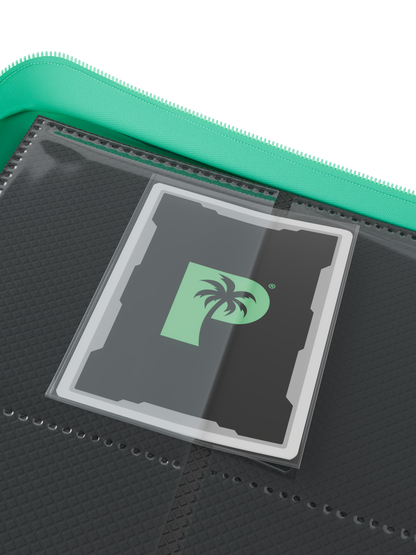 Collector’s Series 9 Pocket Zip Binder - Turquoise | Palms Off Gaming
