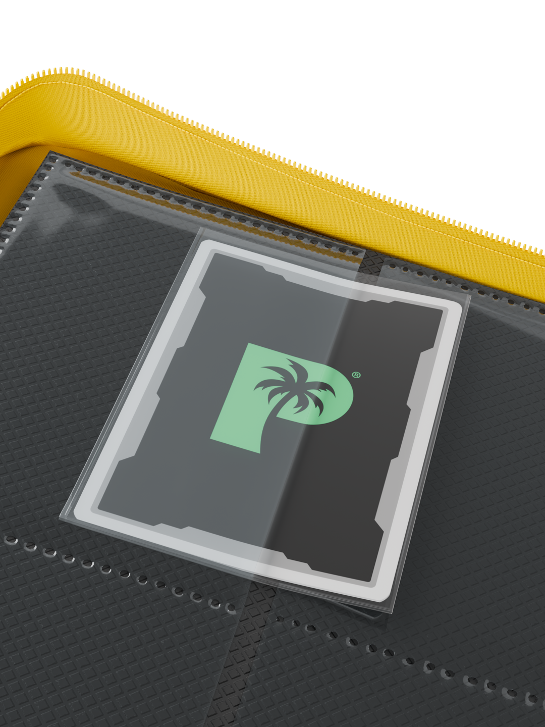 Collector’s Series 9 Pocket Zip Binder - Yellow | Palms Off Gaming