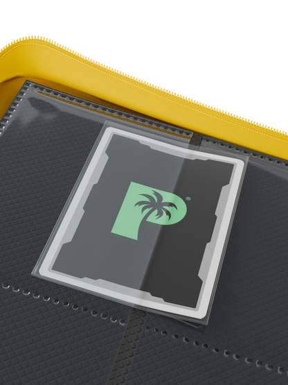 Collector’s Series 9 Pocket Zip Binder - Yellow | Palms Off Gaming
