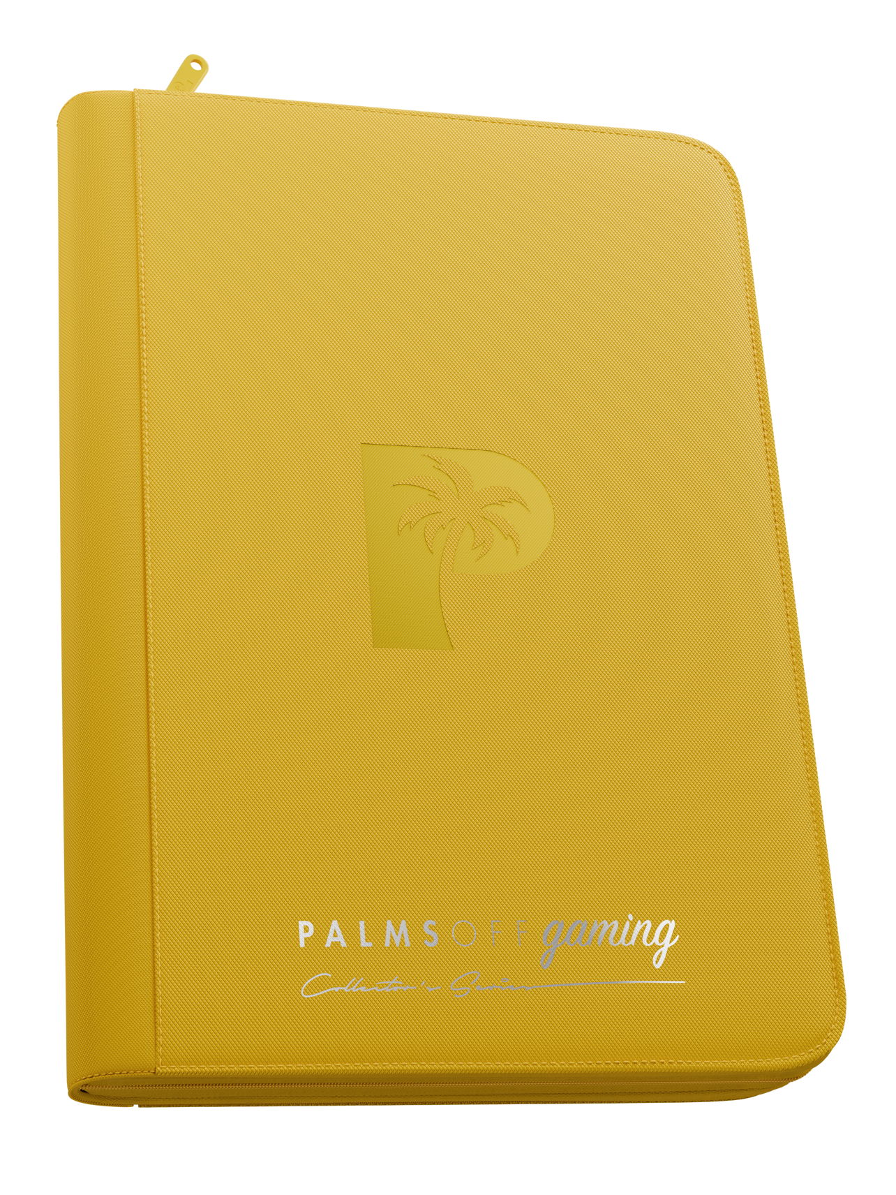 Collector’s Series 9 Pocket Zip Binder - Yellow | Palms Off Gaming