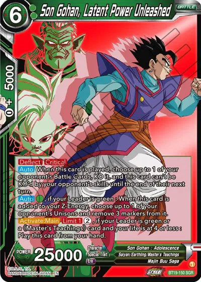 Son Gohan, Latent Power Unleashed - BT19-150