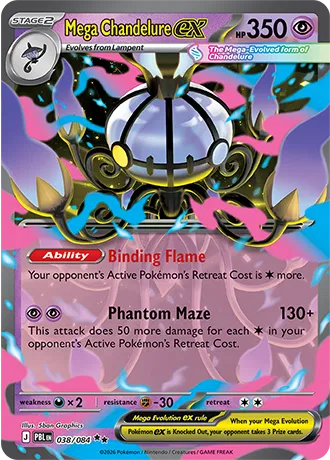 Mega Chandelure ex