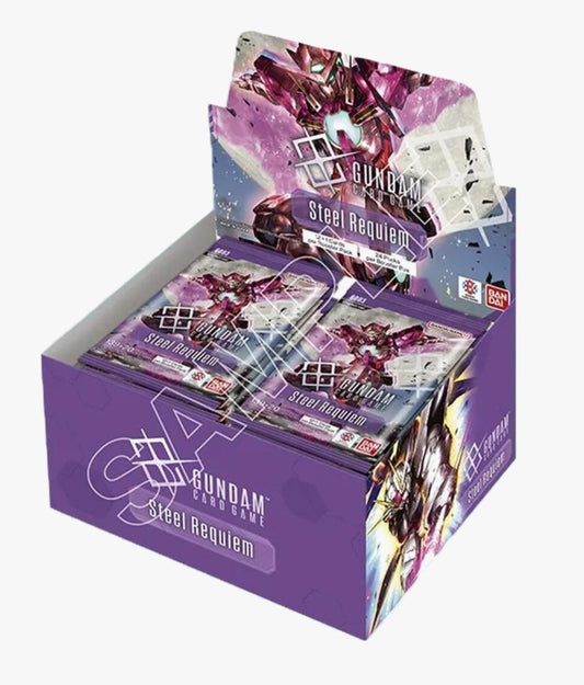 Gundam Card Game GD03 Steel Requiem Booster Box