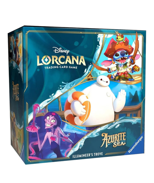 Disney Lorcana TCG Series 6 Azurite Sea Illumineer's Trove Box